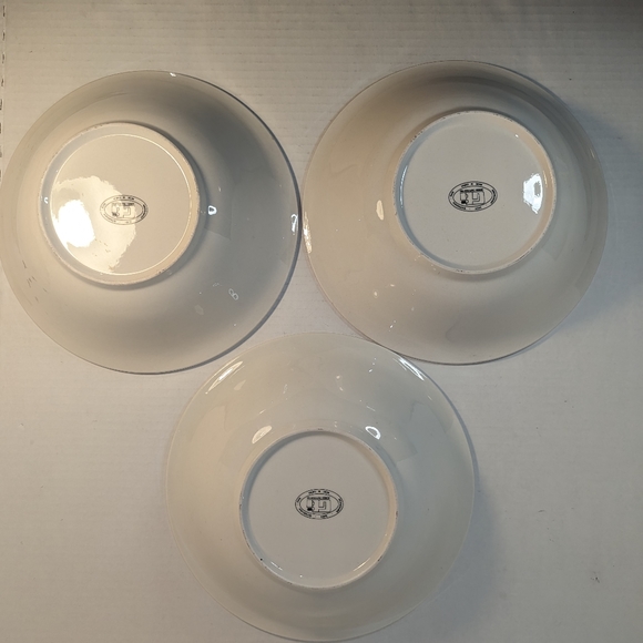 Vintage GEI Design Christmas Serving Bowls Set of 3 9 inch Retro Santa Gifts - Picture 16 of 16